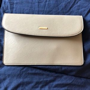 Love cab grey clutch